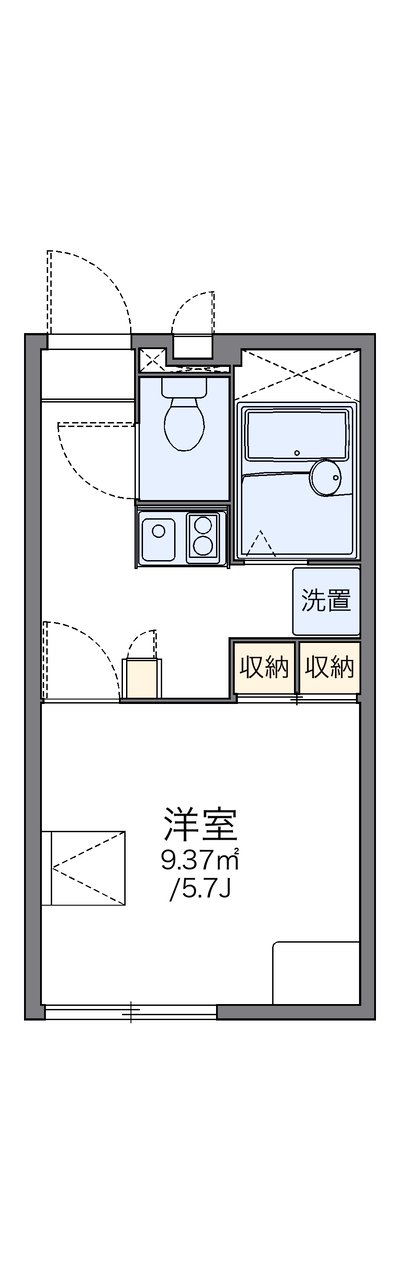 レオパレスハイツ　牧野