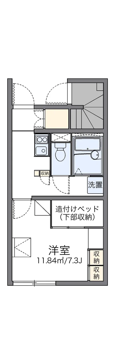 レオパレスロイヤルガーデン内免