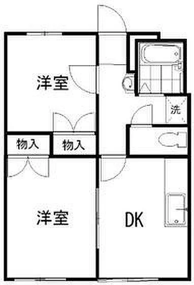 ★Kマンスリー群馬桐生市(相生町)【禁煙・群馬ウィークリーマンション・群馬マンスリーマンション】