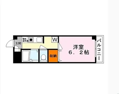 Kマンスリー滋賀草津(野村)【禁煙・滋賀草津駅前ウィークリーマンション・草津マンスリーマンション】