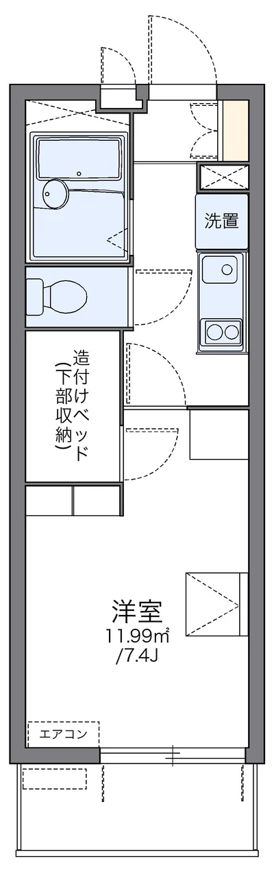レオパレス空港通Ⅲ