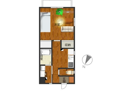 Kマンスリー新発田インターチェンジ前(西新荒田駅南)