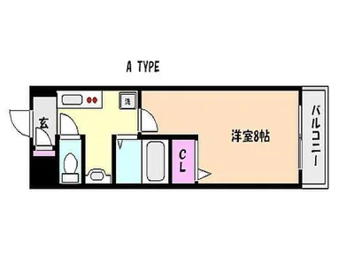 ★Kマンスリー神戸(摂津本山駅前)【禁煙・神戸マンスリーマンション】