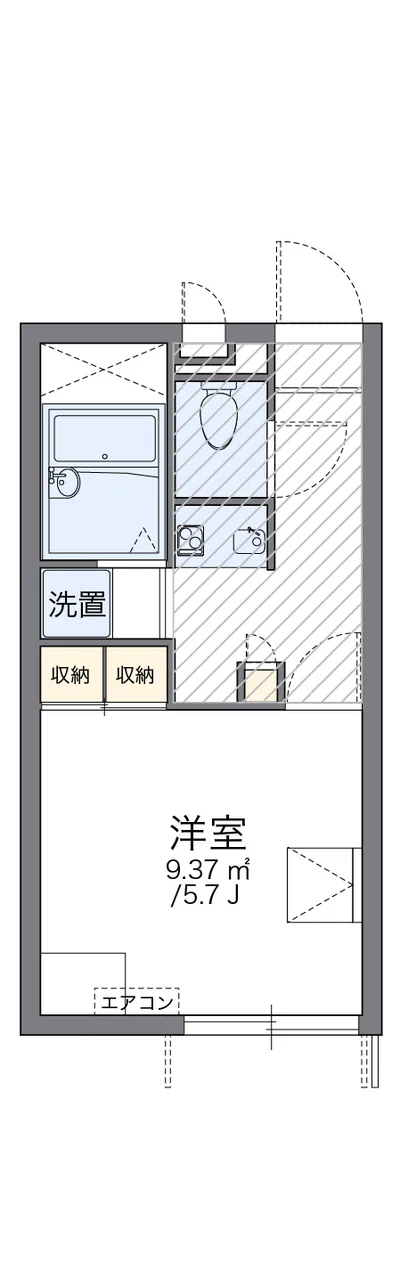 レオパレスB フリーゼ