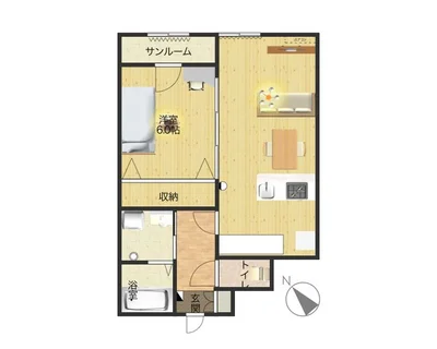 KマンスリーYSアリーナ八戸(長根野球場前)