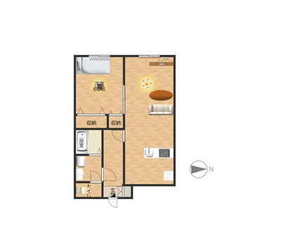 Kマンスリー大館市役所本庁舎前（東大館駅東）