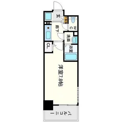 ◆パシオン大阪本町１【３路線利用可能！セパレートタイプ】