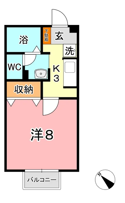★★ウイング神田D★★【さくらマンスリー】水島・玉島の工場地帯にアクセスしやすいです♪