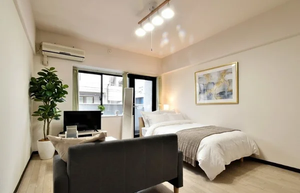 「Kマンスリーいまきいれ総合病院前（二中通駅前） 207・1K-【角部屋】(No.479288)」メイン画像