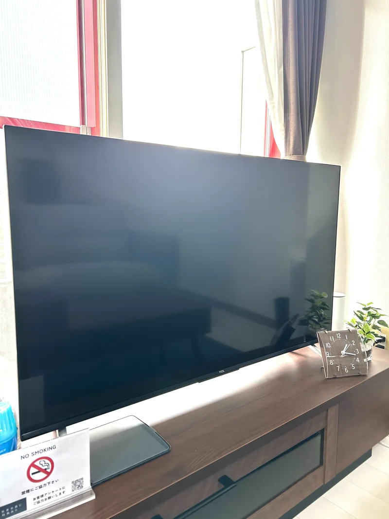 テレビはyoutubeなども視聴可能◎