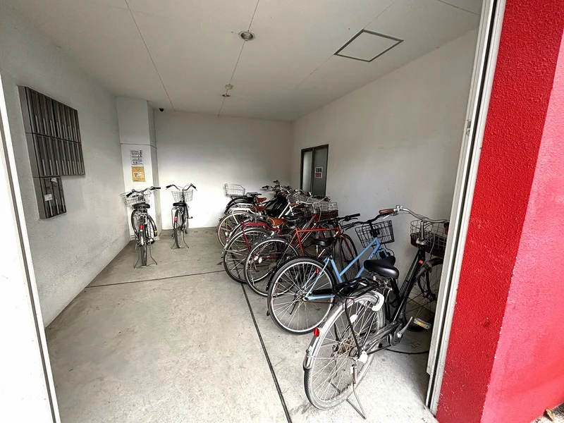 駐輪場もあります！