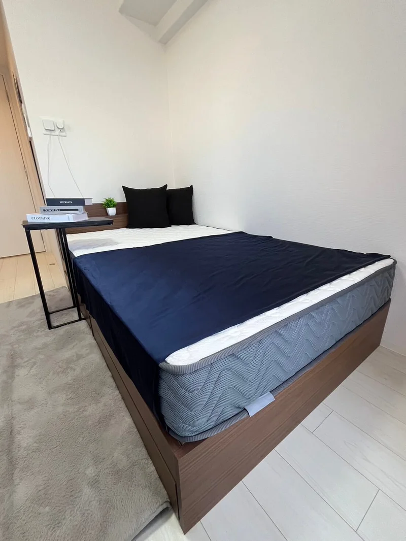 セミダブルベッド♪ふかふか♪