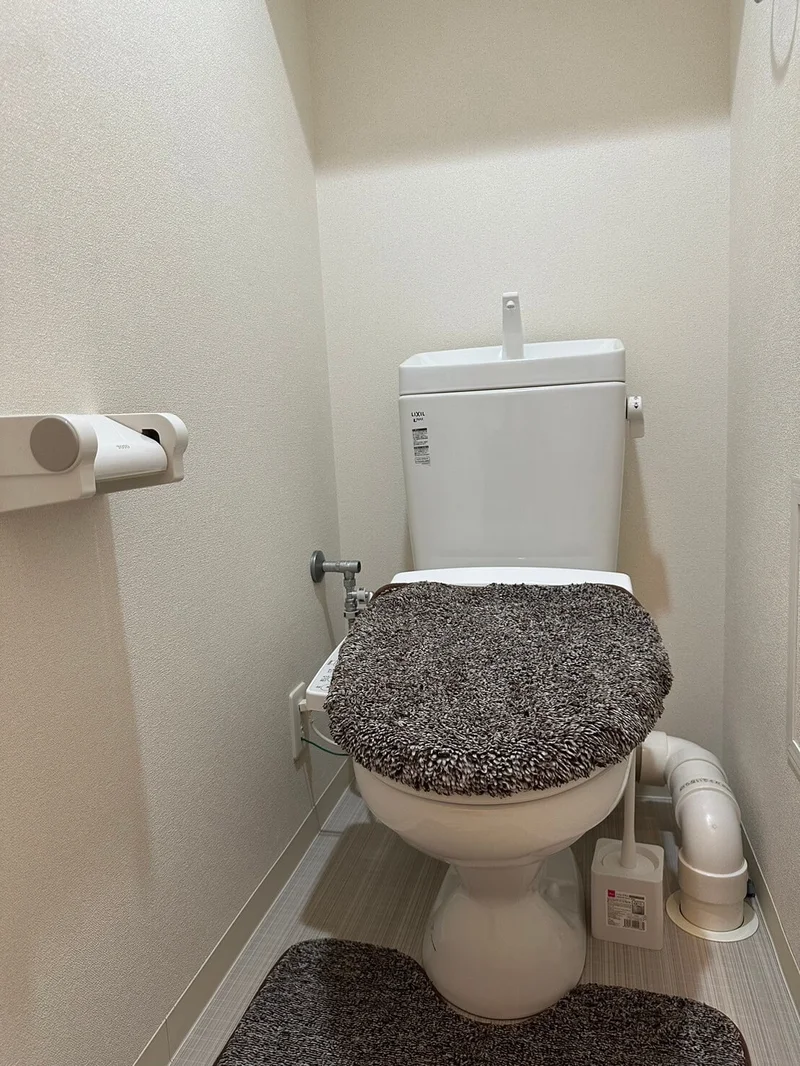 ウォシュレット付きのきれいなトイレ♪
