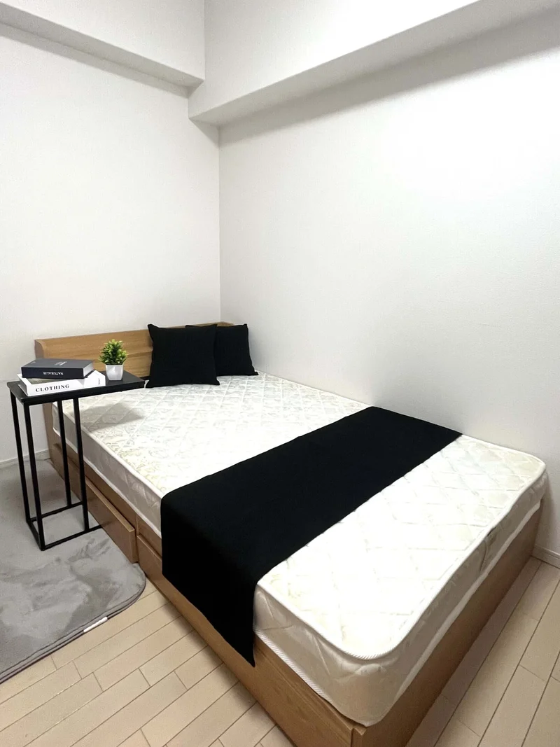 セミダブルベッド♪ふかふか♪