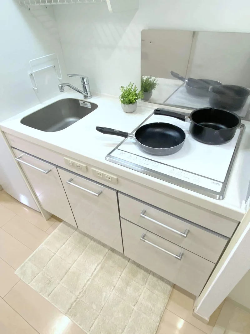 2口IHコンロでお料理好きにも♪