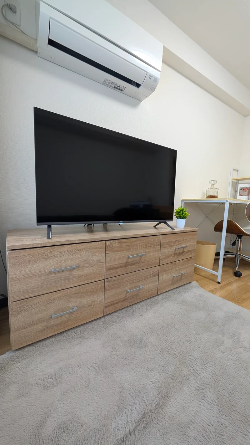 大きな40インチのテレビ♪