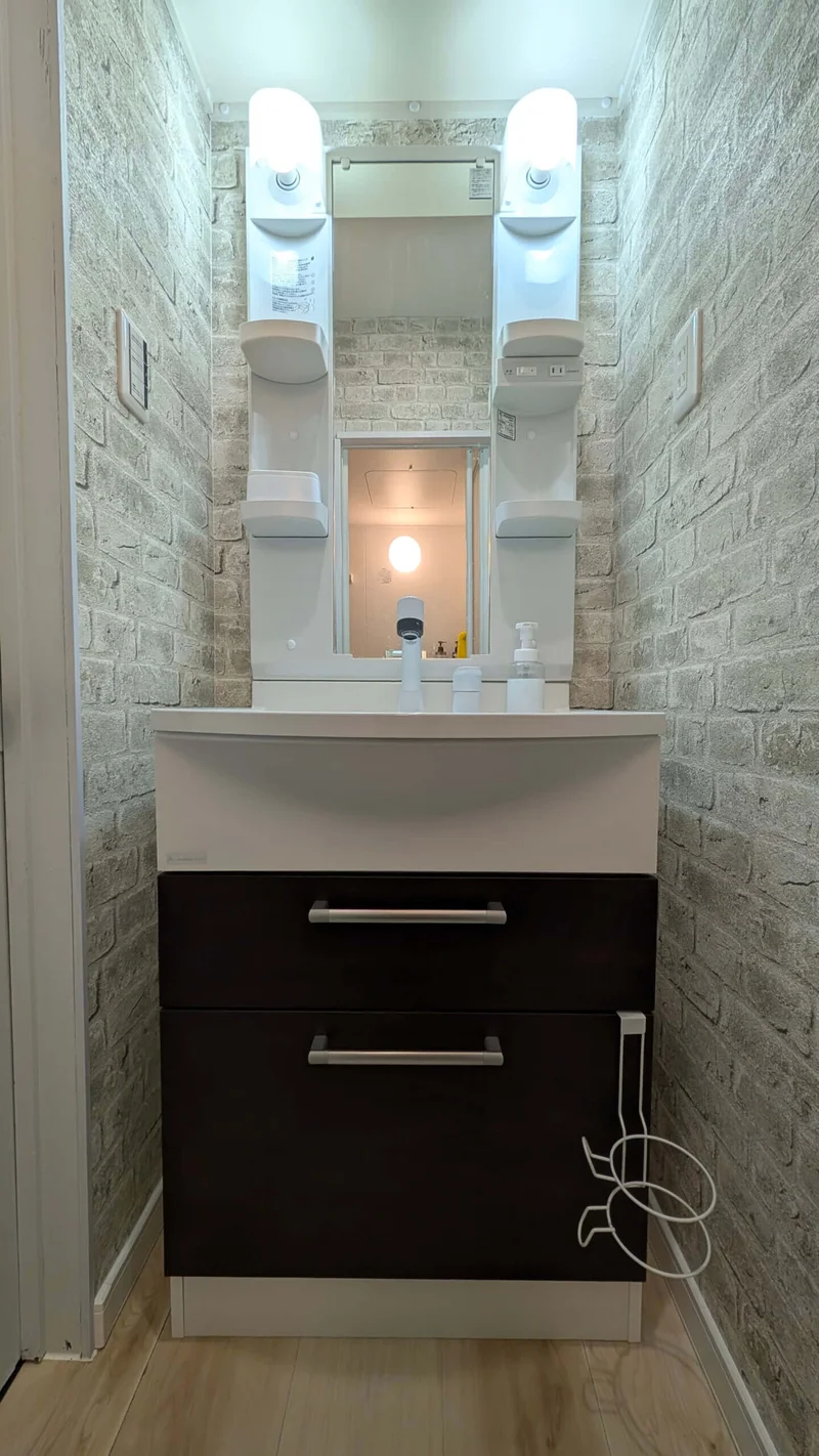 オシャレな独立洗面の雰囲気♪