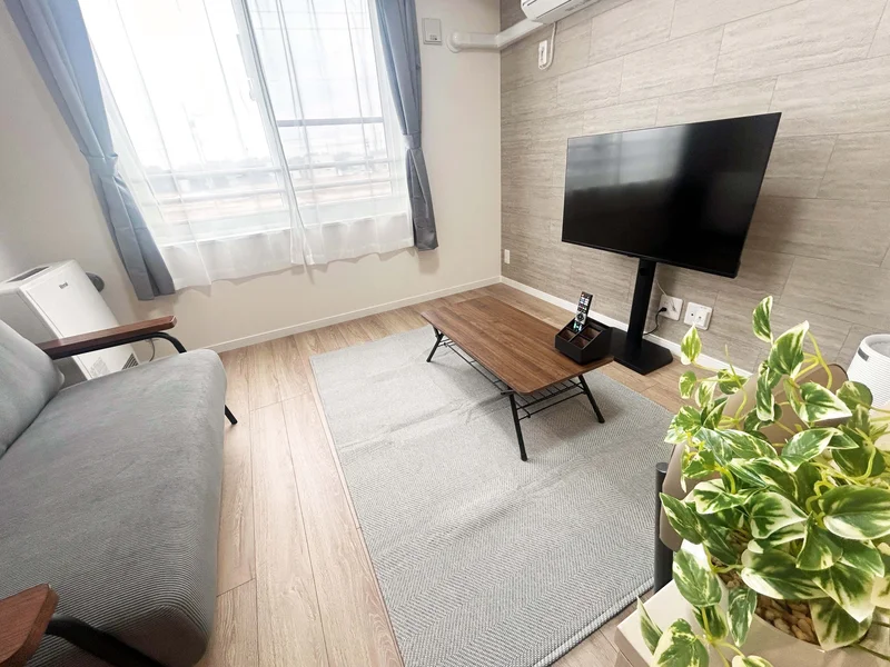 テレビはスマートテレビを採用！youtubeなどがテレビで楽しめます。