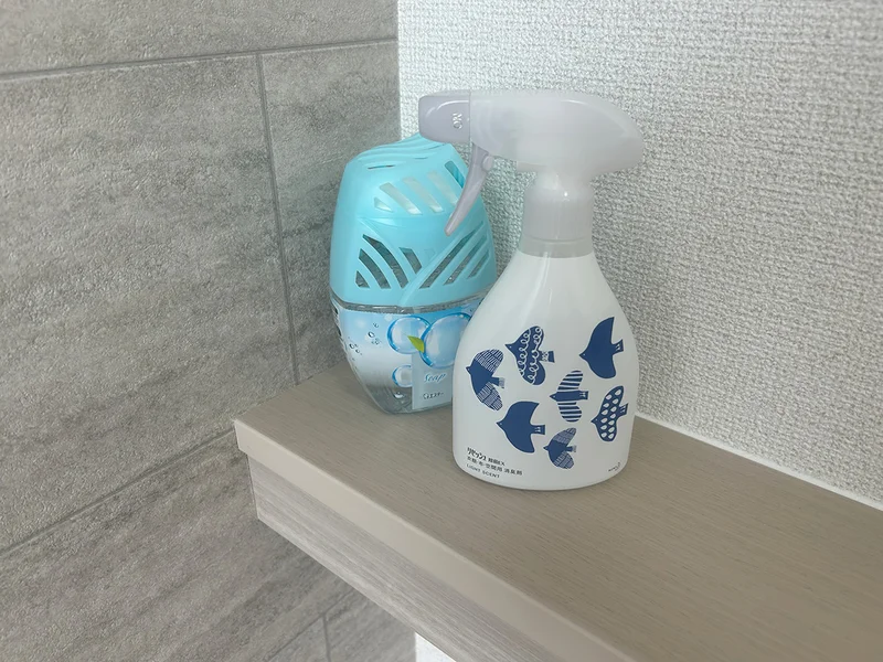 芳香剤や消臭スプレーも設置しております('◇')ゞ