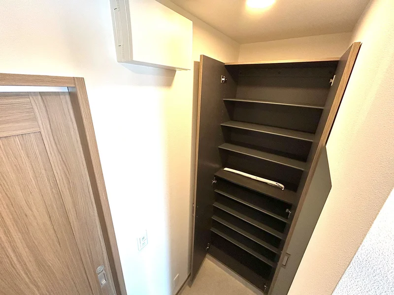 シューズボックスも広々