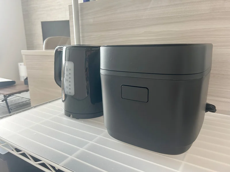 電気ケトル・炊飯器