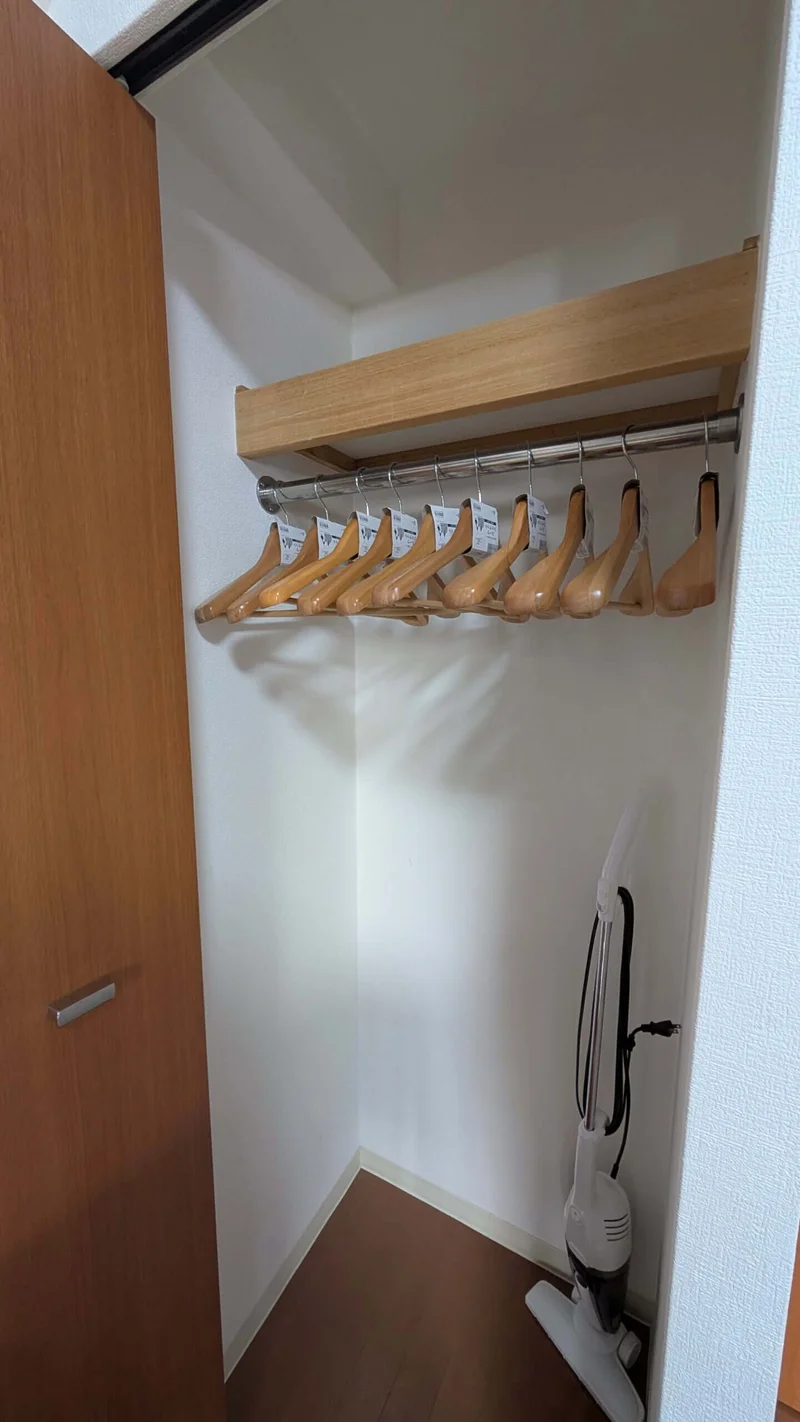 クローゼットも収納力たっぷり♪