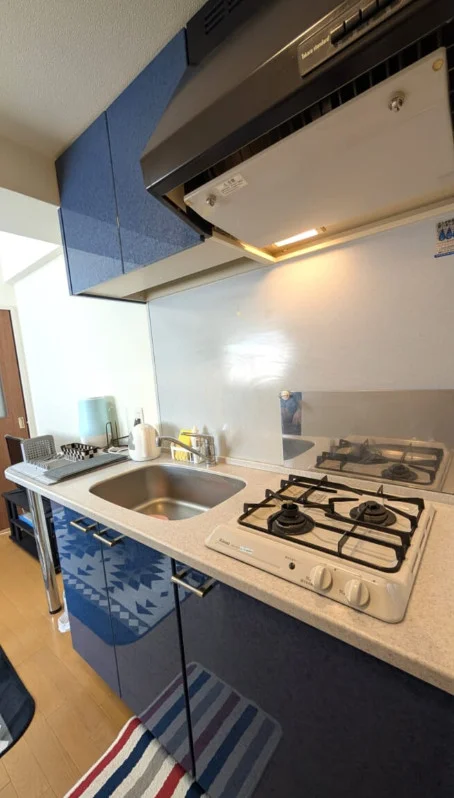 2口ガスコンロでお料理好きにも♪