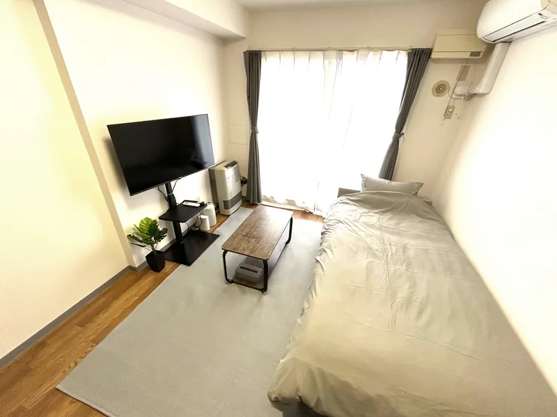 ハイタイプのテレビ台ですっきりした印象です！