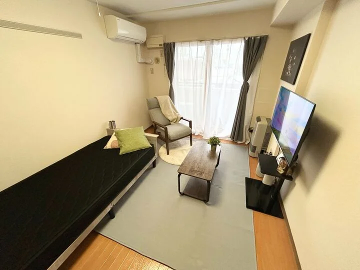 ベッドはシングルサイズ