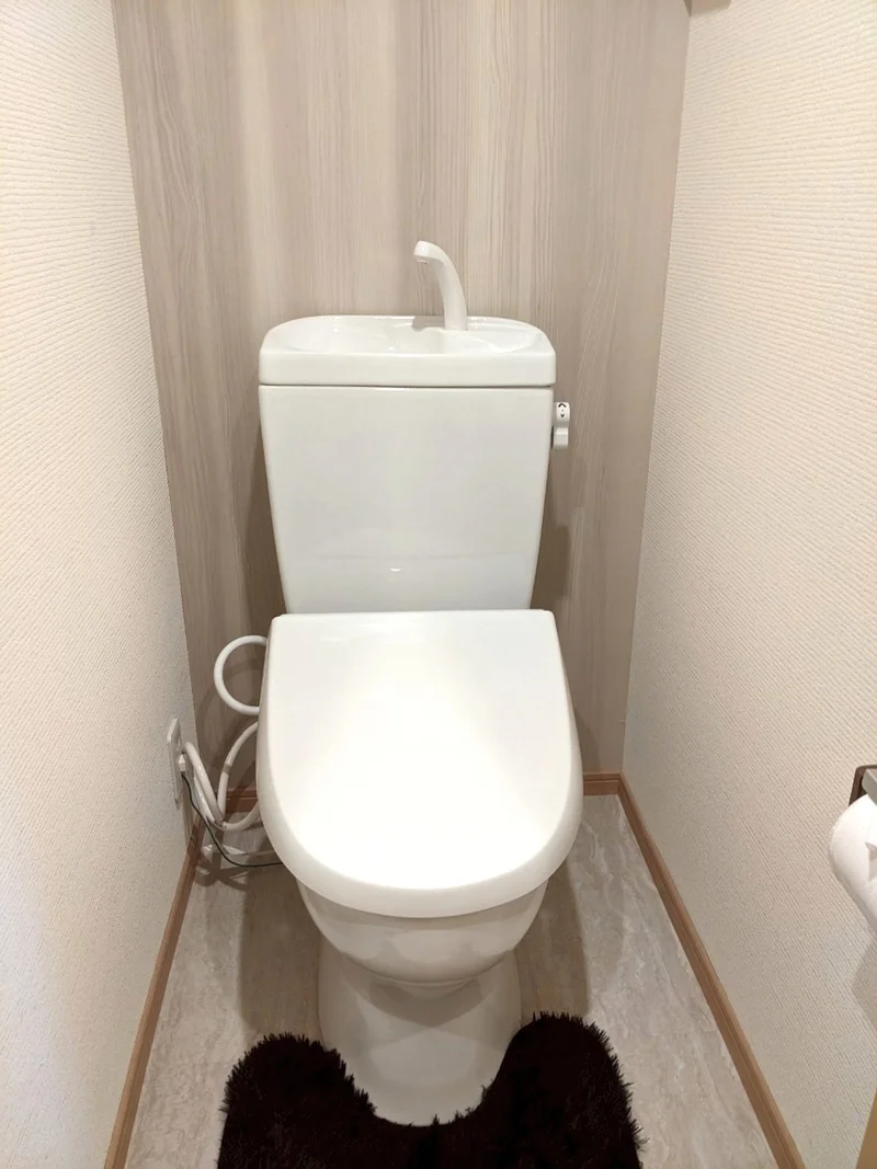 ウォシュレット付きのきれいなトイレ♪