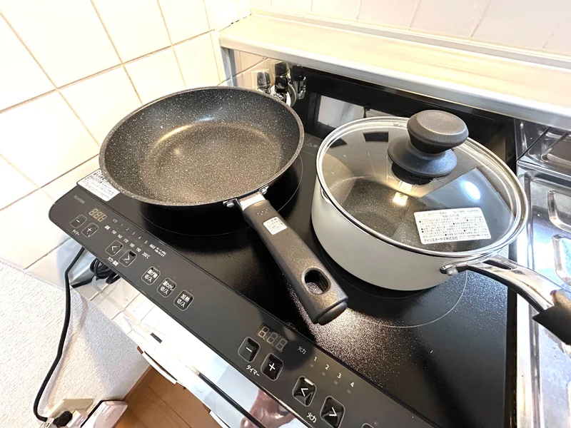 調理器具も全て揃っております！