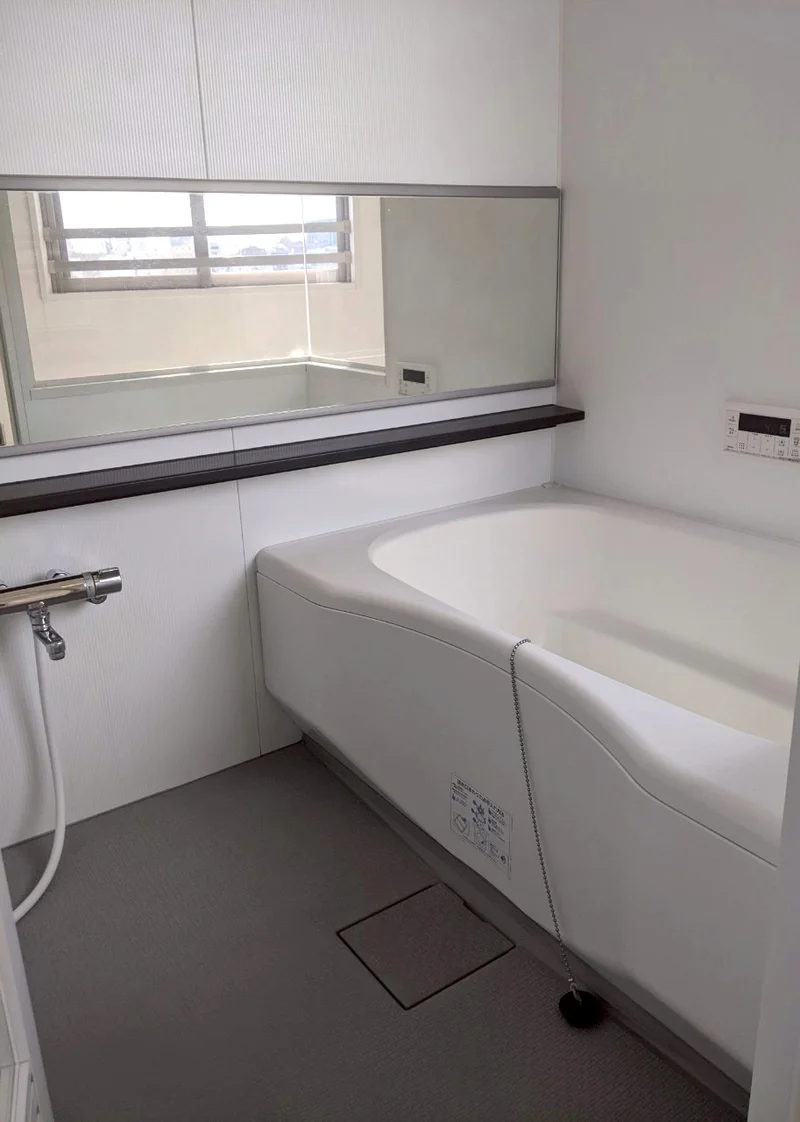 ゆっくり休める広さのお風呂♪