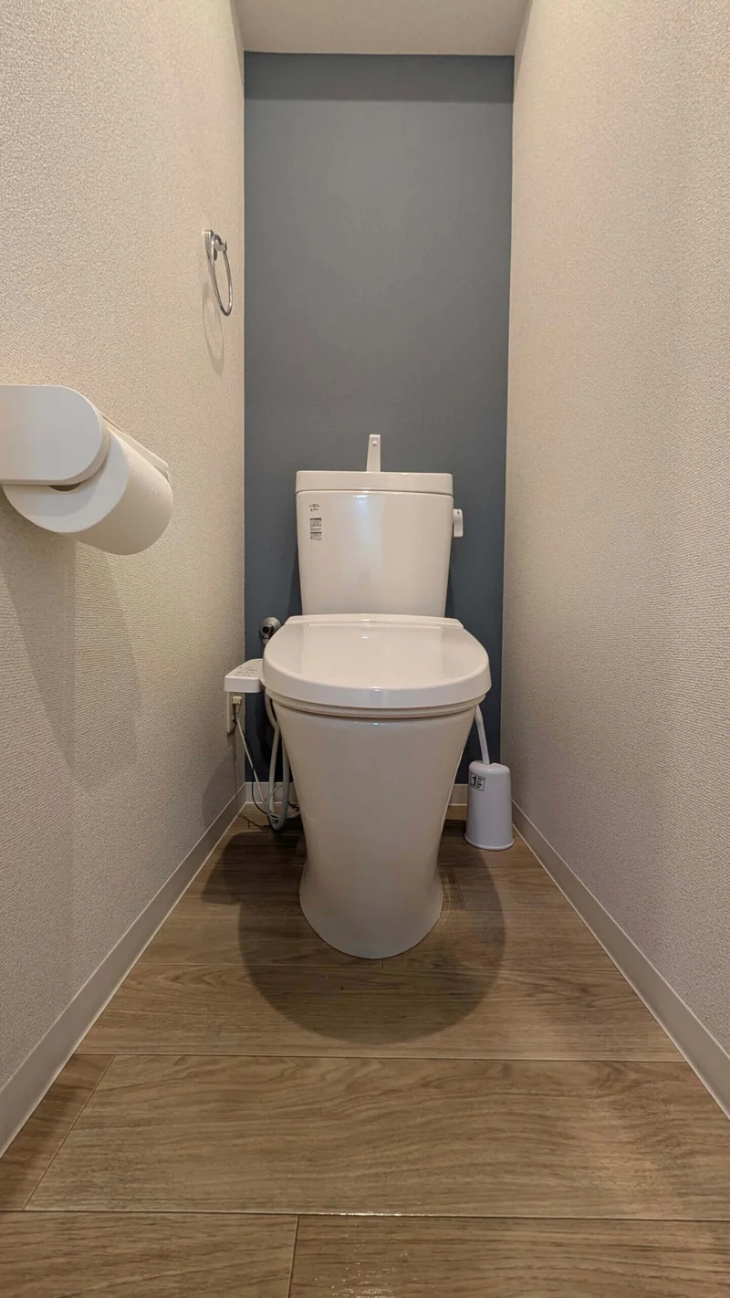 ウォシュレットつき♪