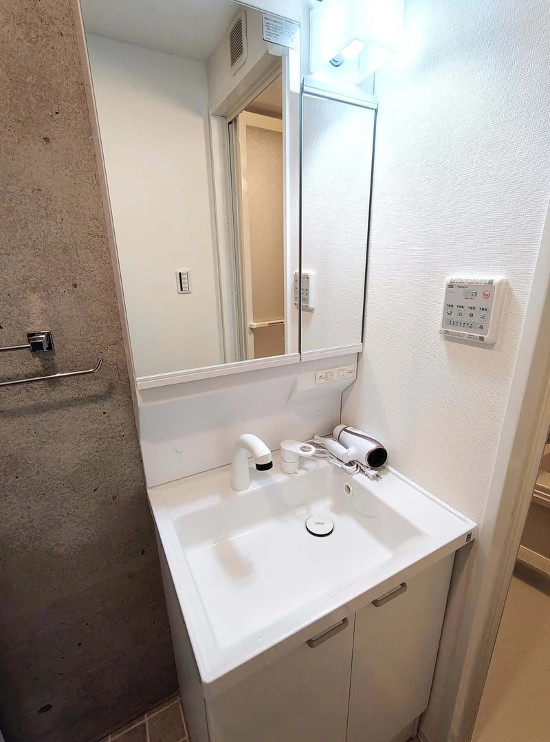 独立洗面台付き♪