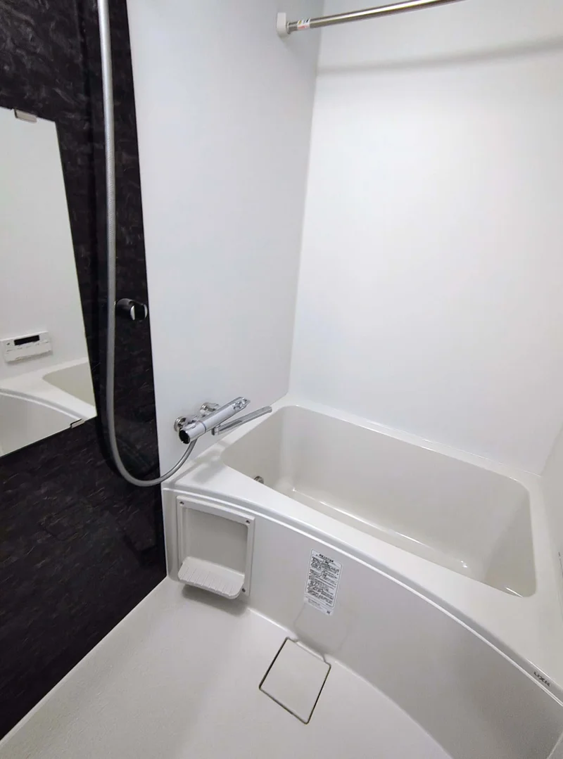 こんなきれいなお風呂で嬉しい♪