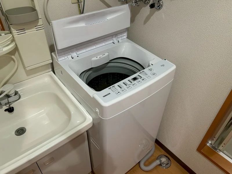 ６キロの洗濯機です