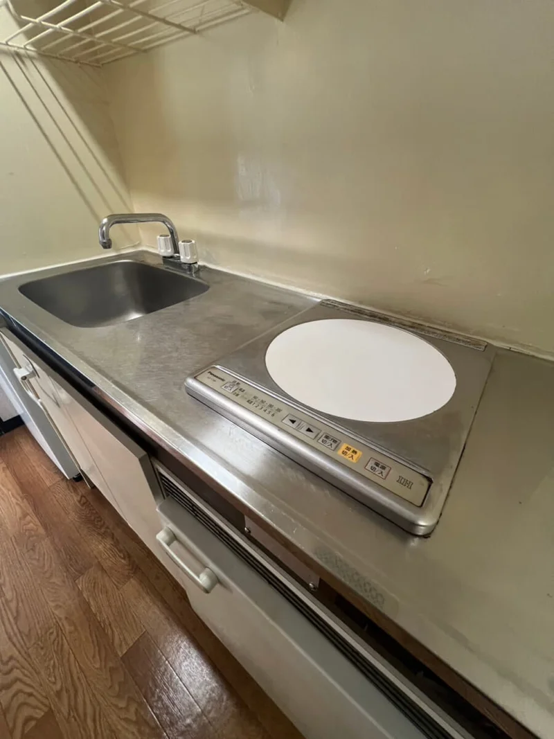 IHコンロ付きのキッチンです♪