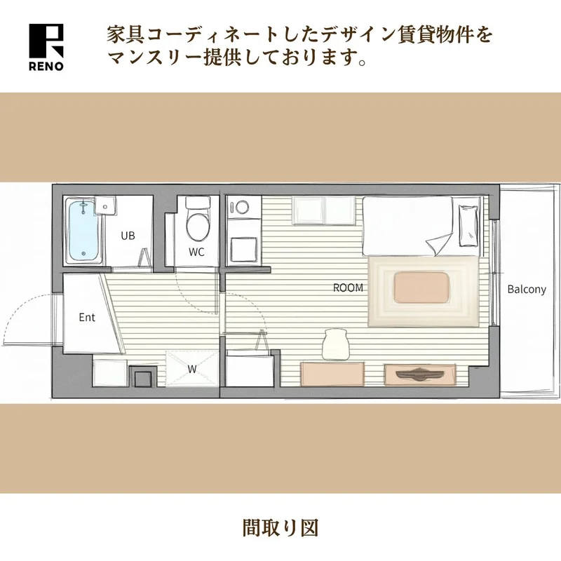 家具レイアウト図