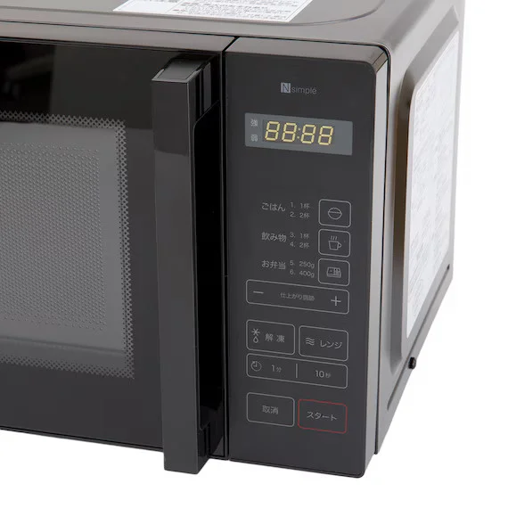 室内で使用している電子レンジのイメージ画像