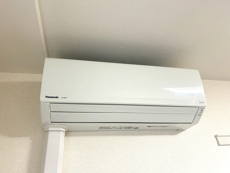 うれしい冷房完備