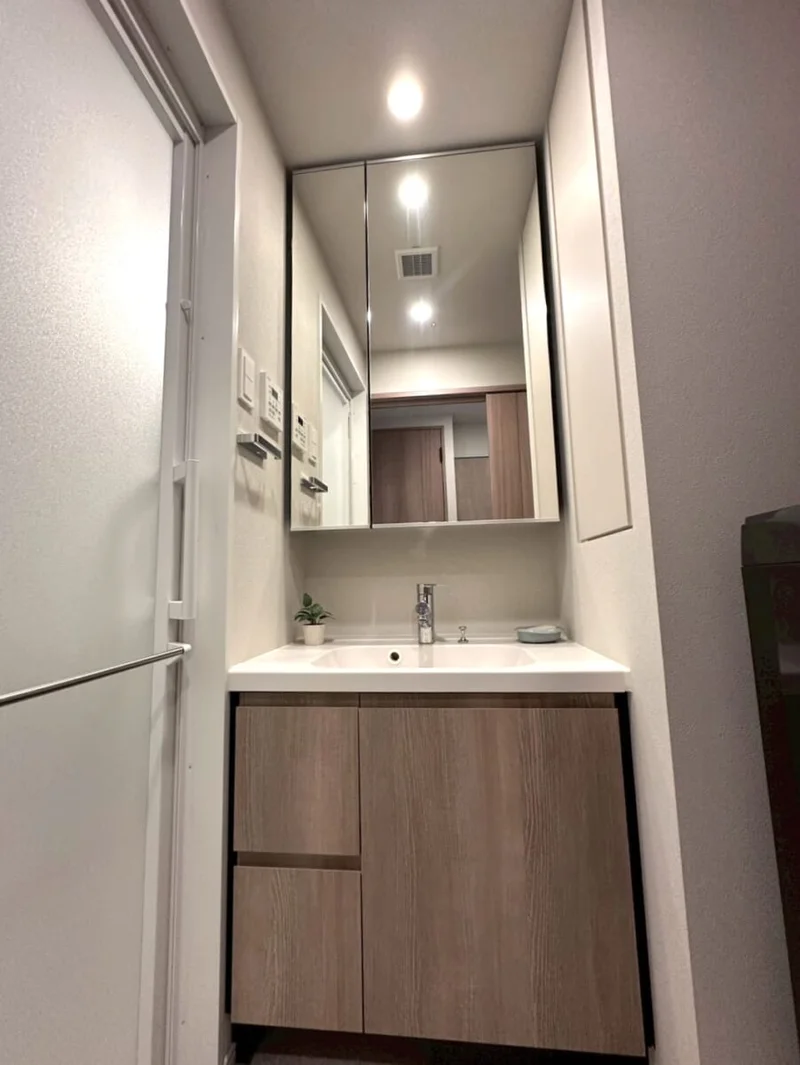 独立洗面台付き♪