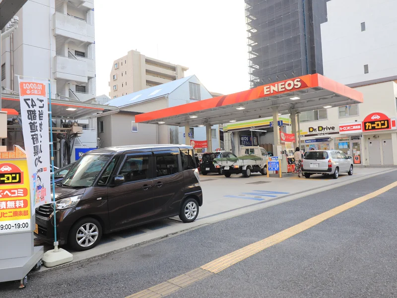ENEOS Dr.Drive セルフ広島西SS（ダイヤ石油）まで徒歩３分