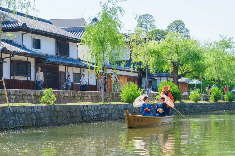 倉敷美観地区まで車で20分、7.3km｡
