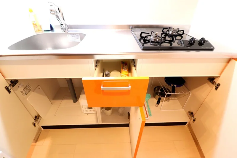 炊飯器もご用意しておりますので、炊き立てご飯をたべることが可能です♪そのほか備品も充実！！