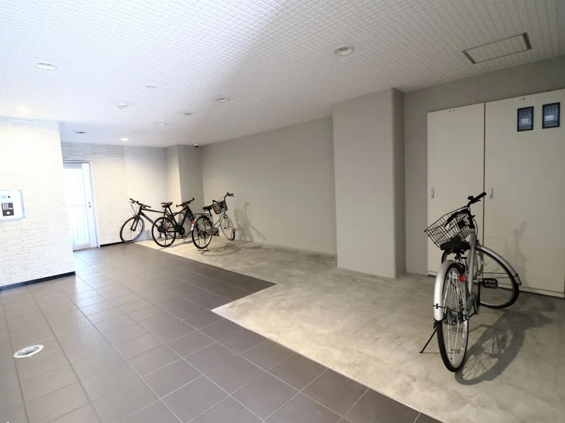 敷地内駐輪場有料オプションにてレンタル自転車も利用できます。