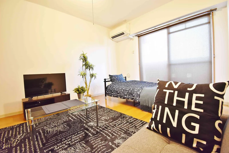 Kマンスリー岡山城前は便利な立地、RC構造のマンションタイプです☺岡山出張、観光にウィークリーマンションおススメですよ★