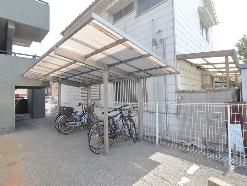 駐輪場　近場への買い物にも便利です