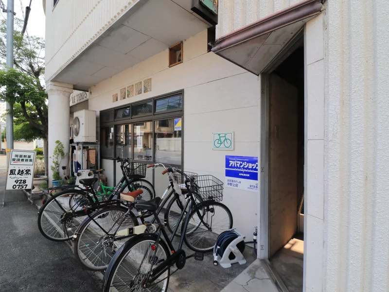 敷地内駐輪場　近場へのちょっとしたお出かけなどにも便利です。