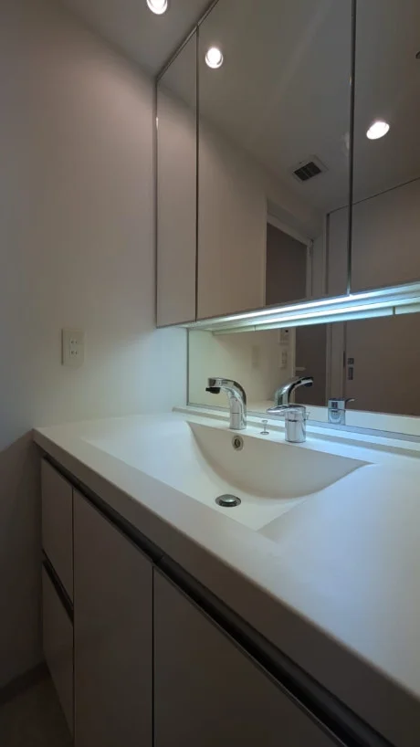 独立洗面台付き♪