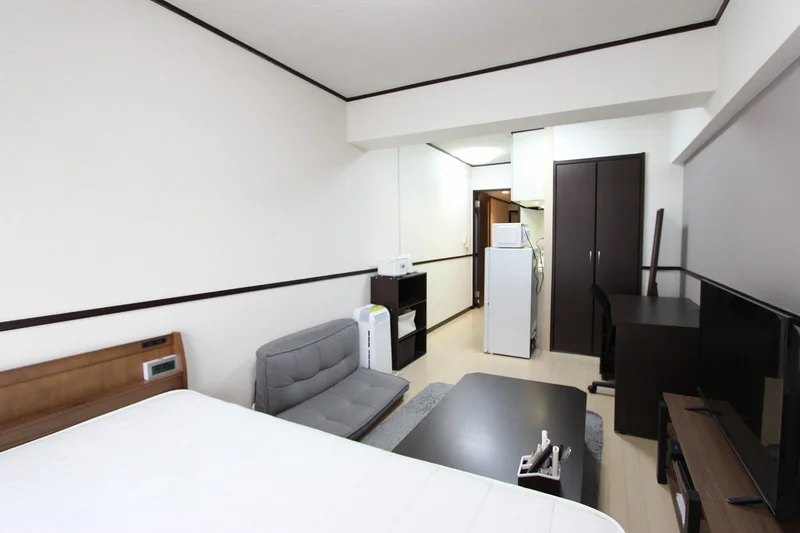 ※炊飯器・鍋フライパン・掃除機・アイロン・空気清浄機・HDD・ブルーレイレコーダーは現在設置しておりません。